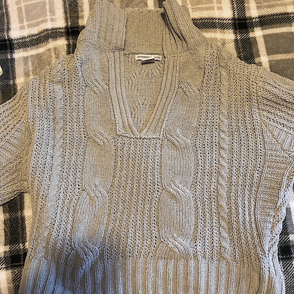 Mint green Knit Sweater
